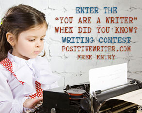 Writing Contest: You Are A Writer!